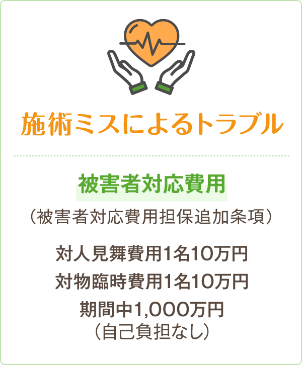 施術ミスによるトラブル