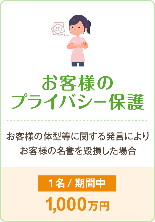 お客様のプライバシー保護